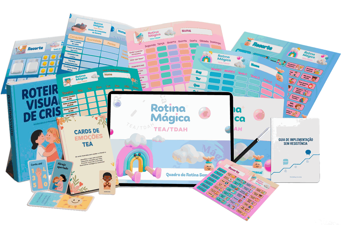 Post sobre sinais de dependência de comandos na rotina infantil